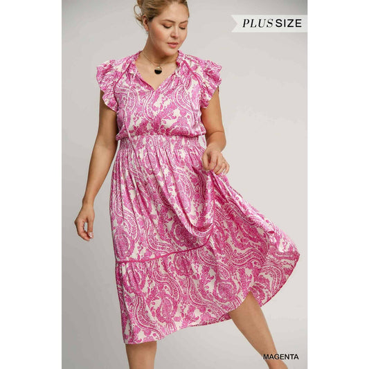 A-Line Midi Dress