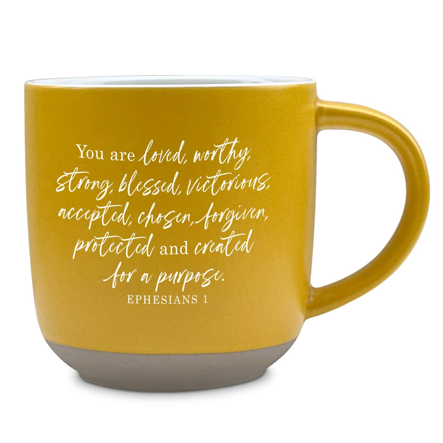 LCP Mug The World Needs Ephesians 1 Yellow