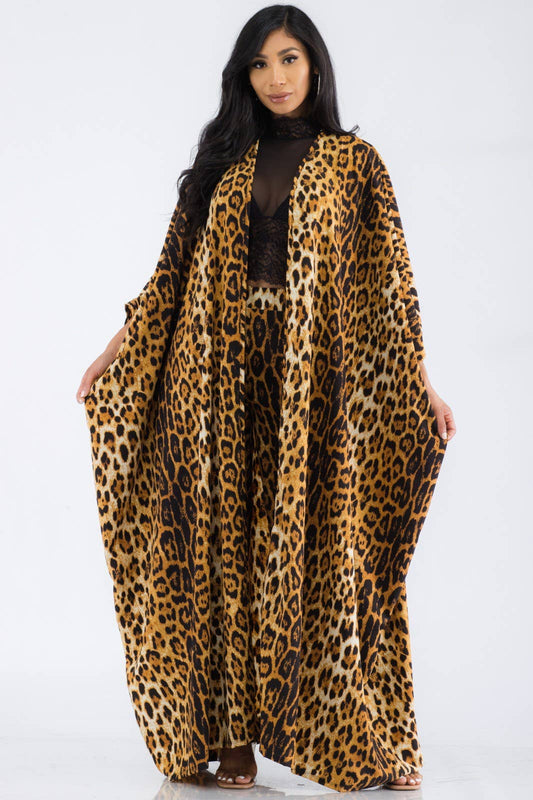 2 PC Kimono Pant Set