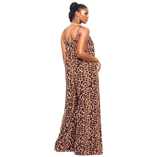 Brown Leopard Jumper