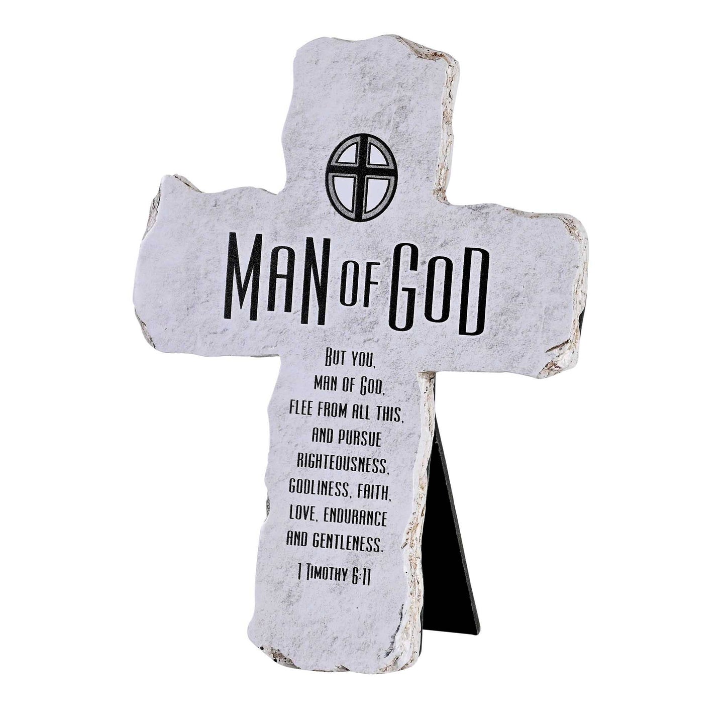 Tabletop Cross Man Of God 7H
