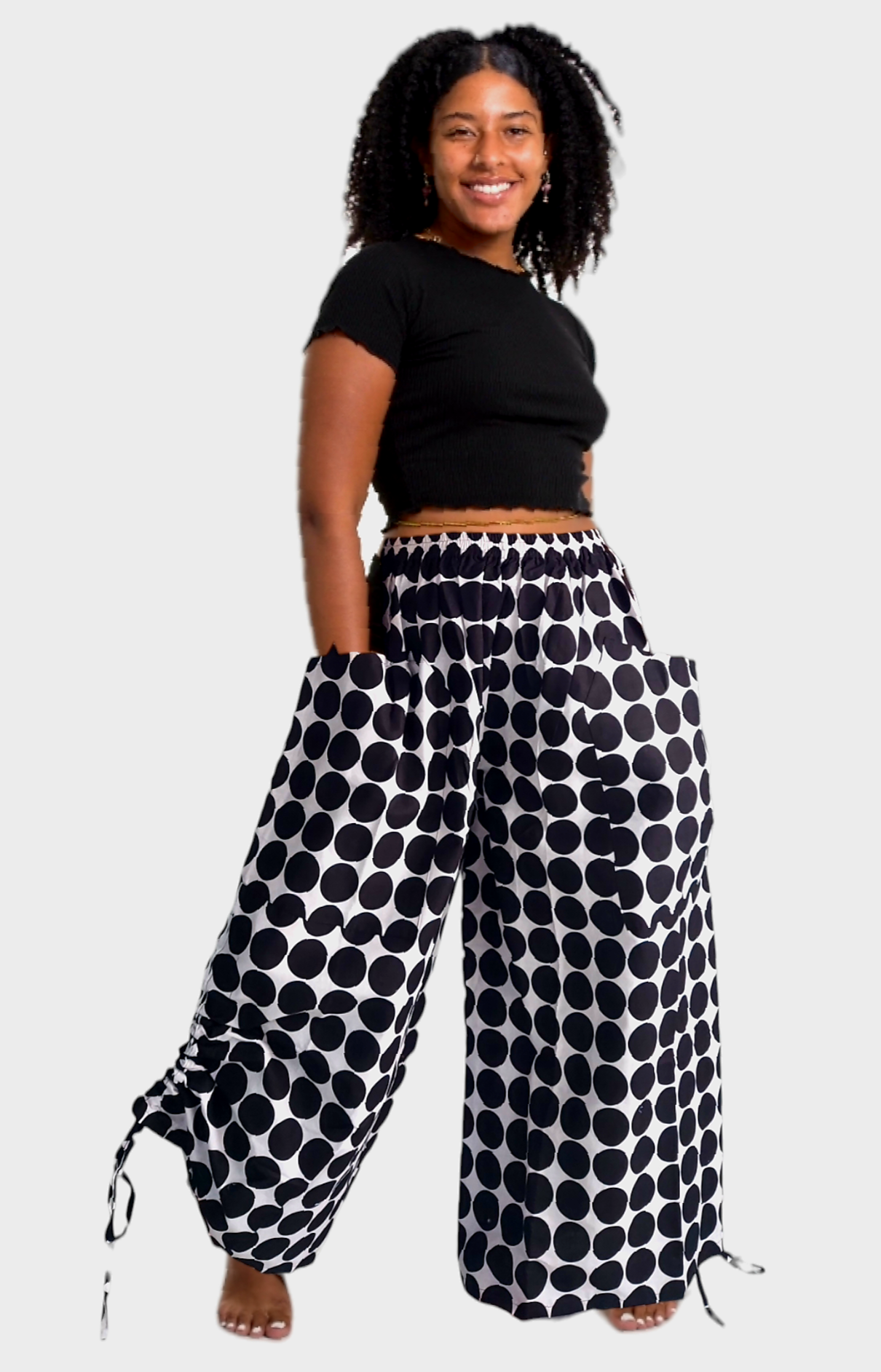 Palazzo with  Adjustable leg String