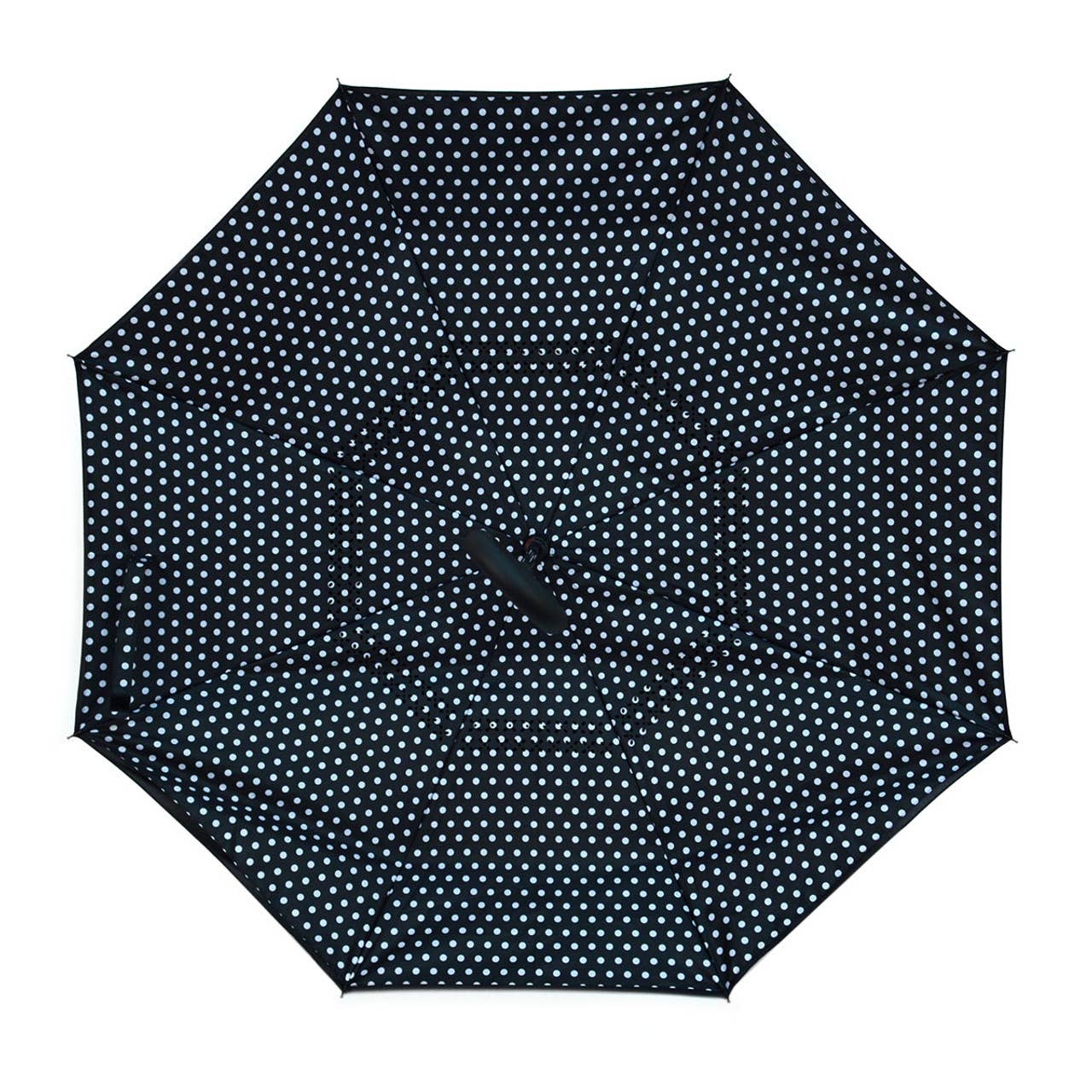 Polka Dot Double Layer Inverted Umbrella