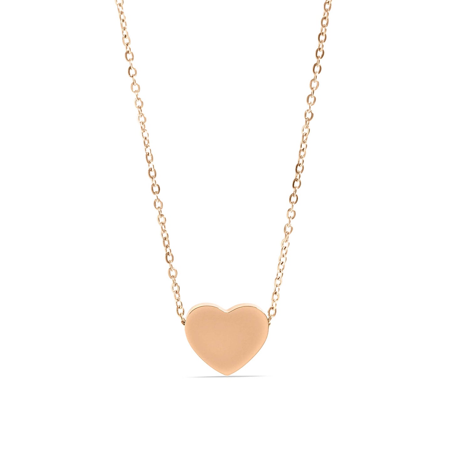 Blank Heart Necklace - Engravable