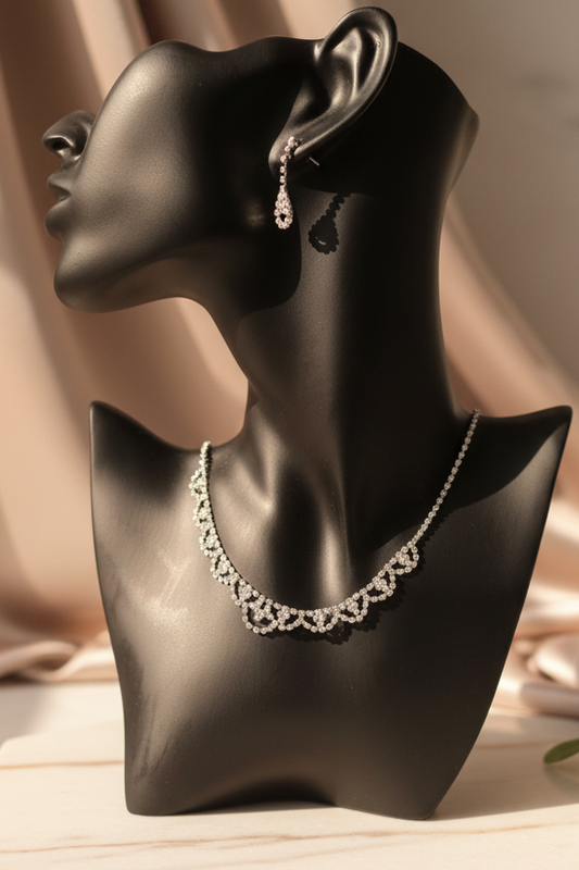 Sparkling Crystal Jewelry Duo