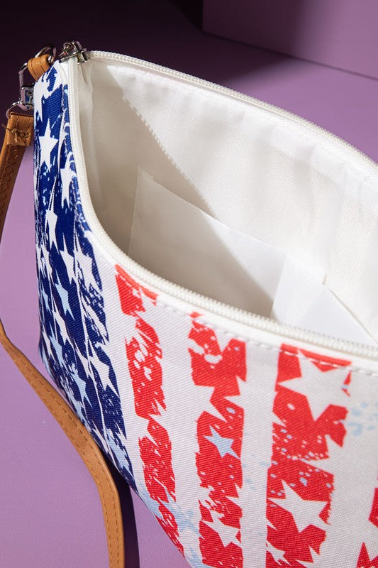 Distressed American Flag Bag