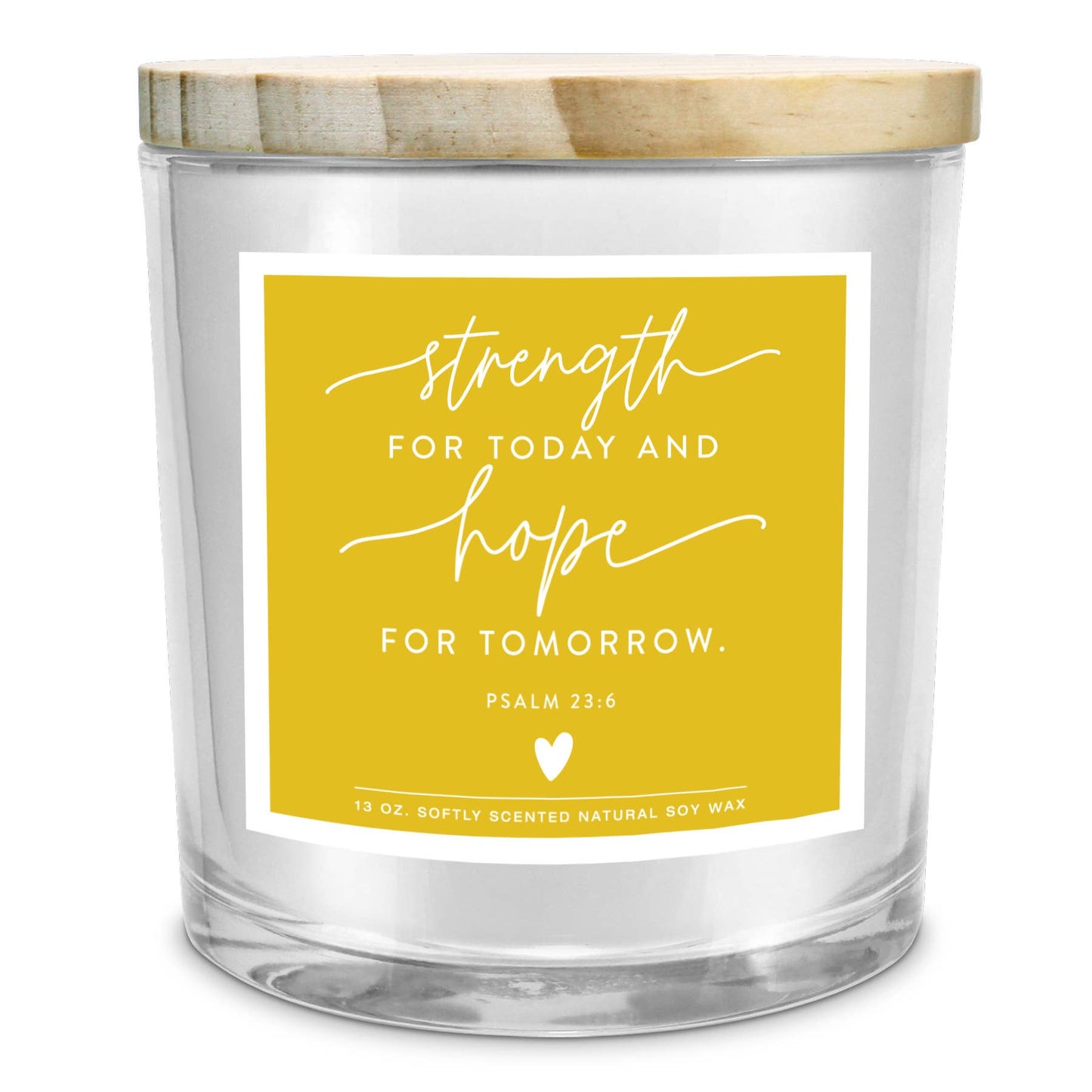 LCP Soy Candle Strength For Today 13 Oz