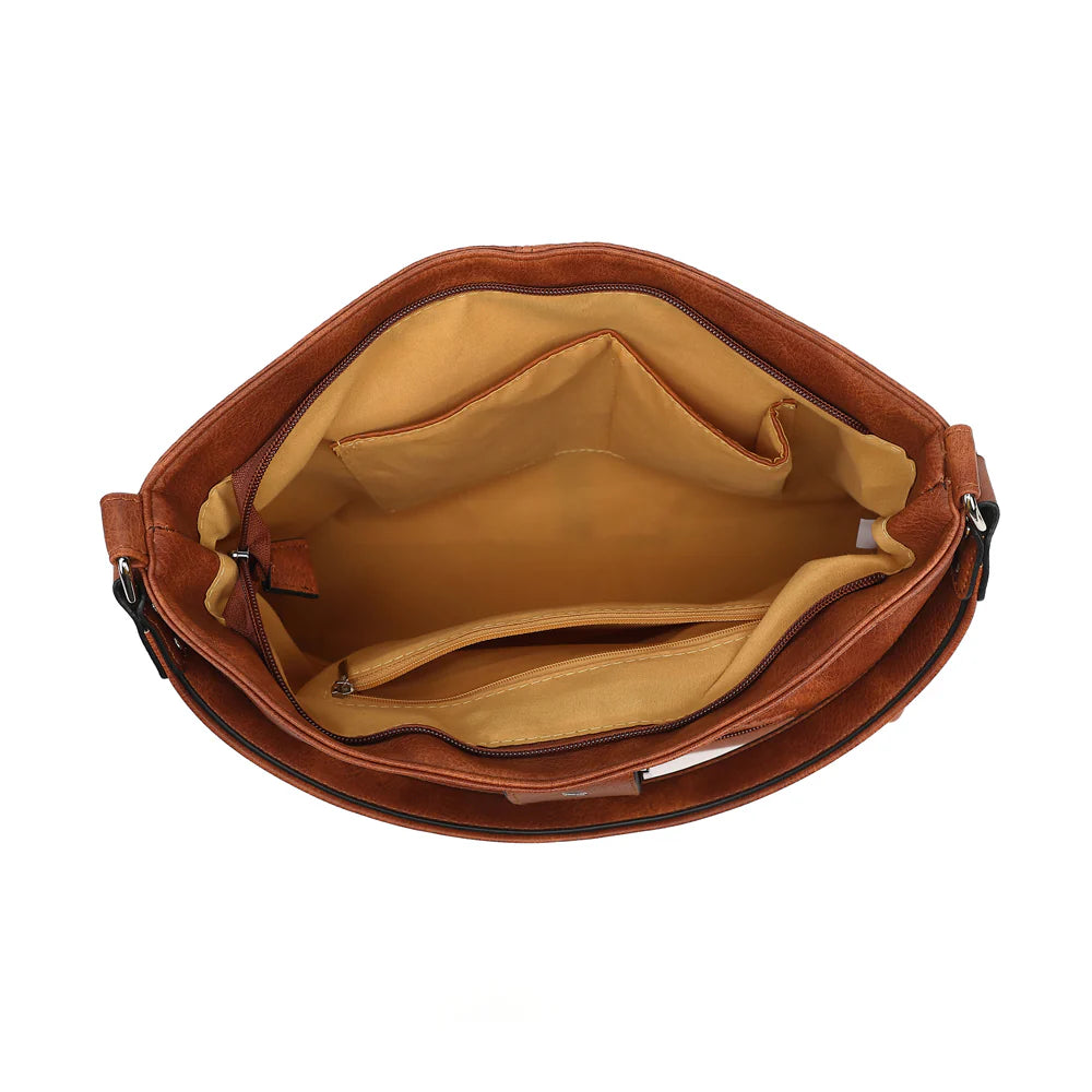 SLOUCHY HOBO WITH BUCKLE