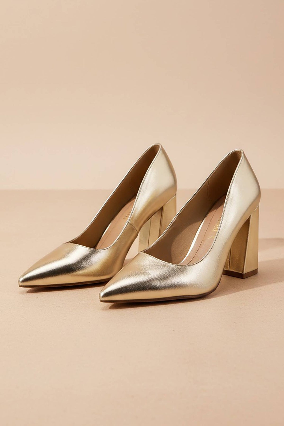 Block Heel Pumps