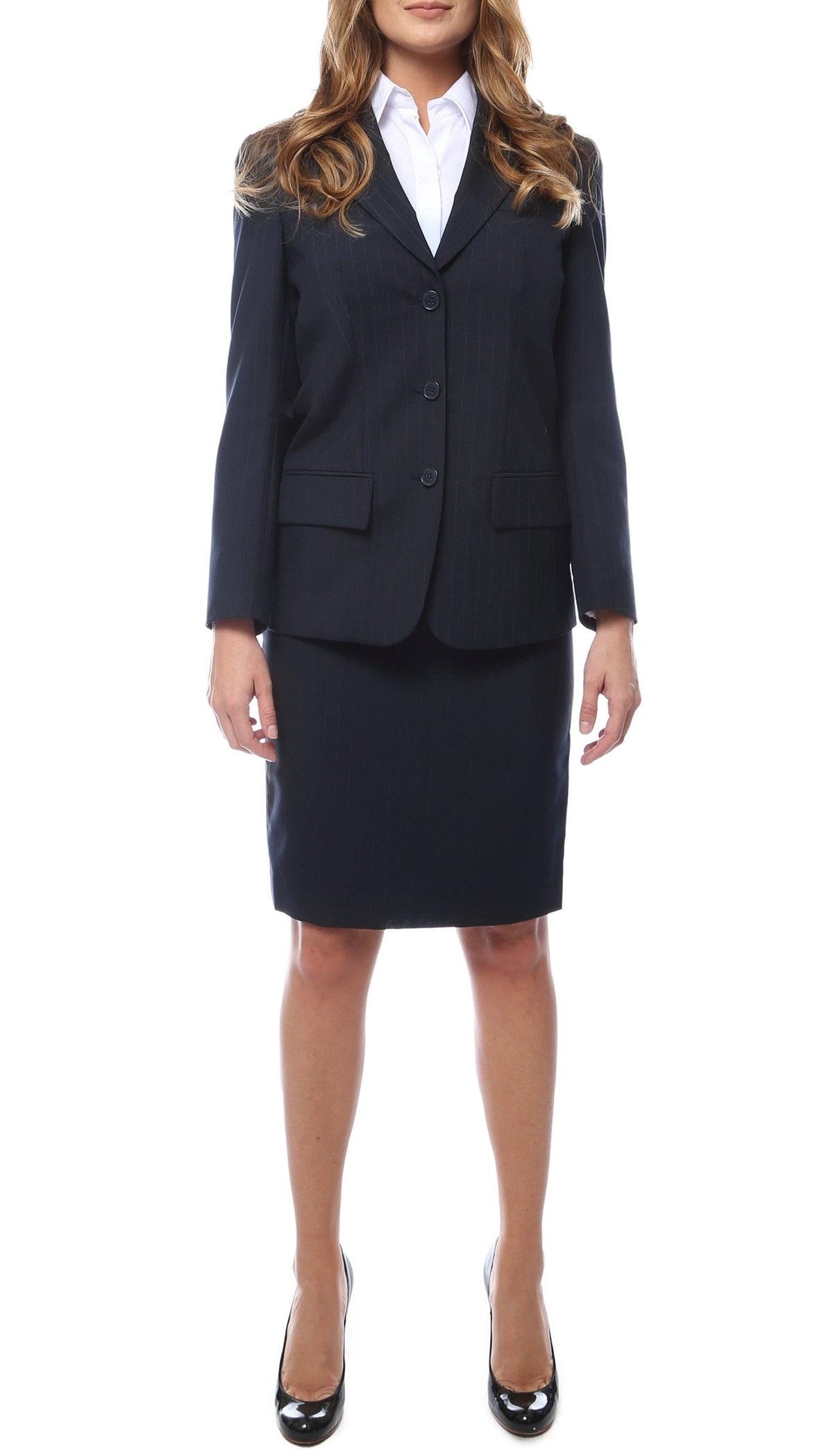 HALLMARK Aviator Women's Poly Wool Suit Skirt