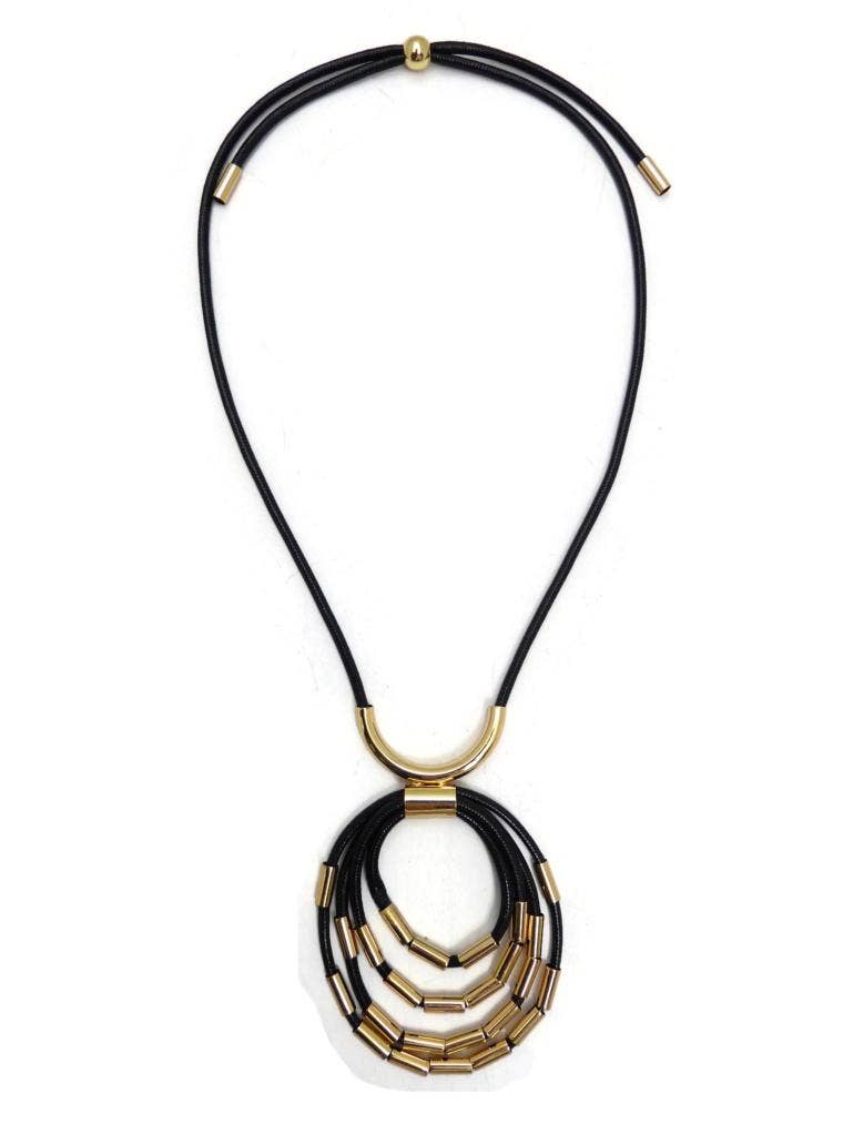 Black & Gold Necklace