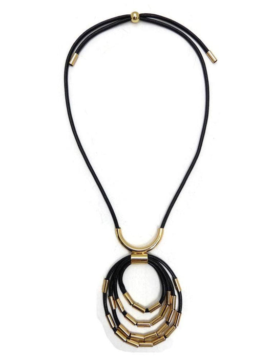 Black & Gold Necklace