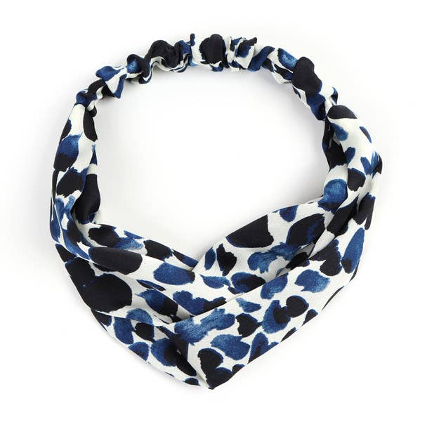 Criss Cross Leopard Headbands