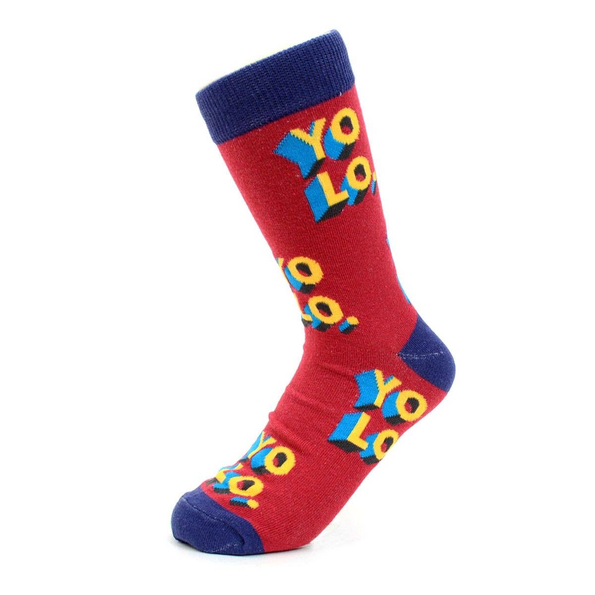 Women's "YOLO" Novelty Socks