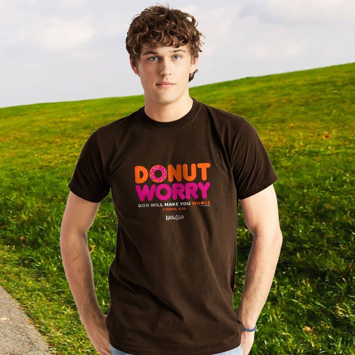 Kerusso Christian T-Shirt Donut