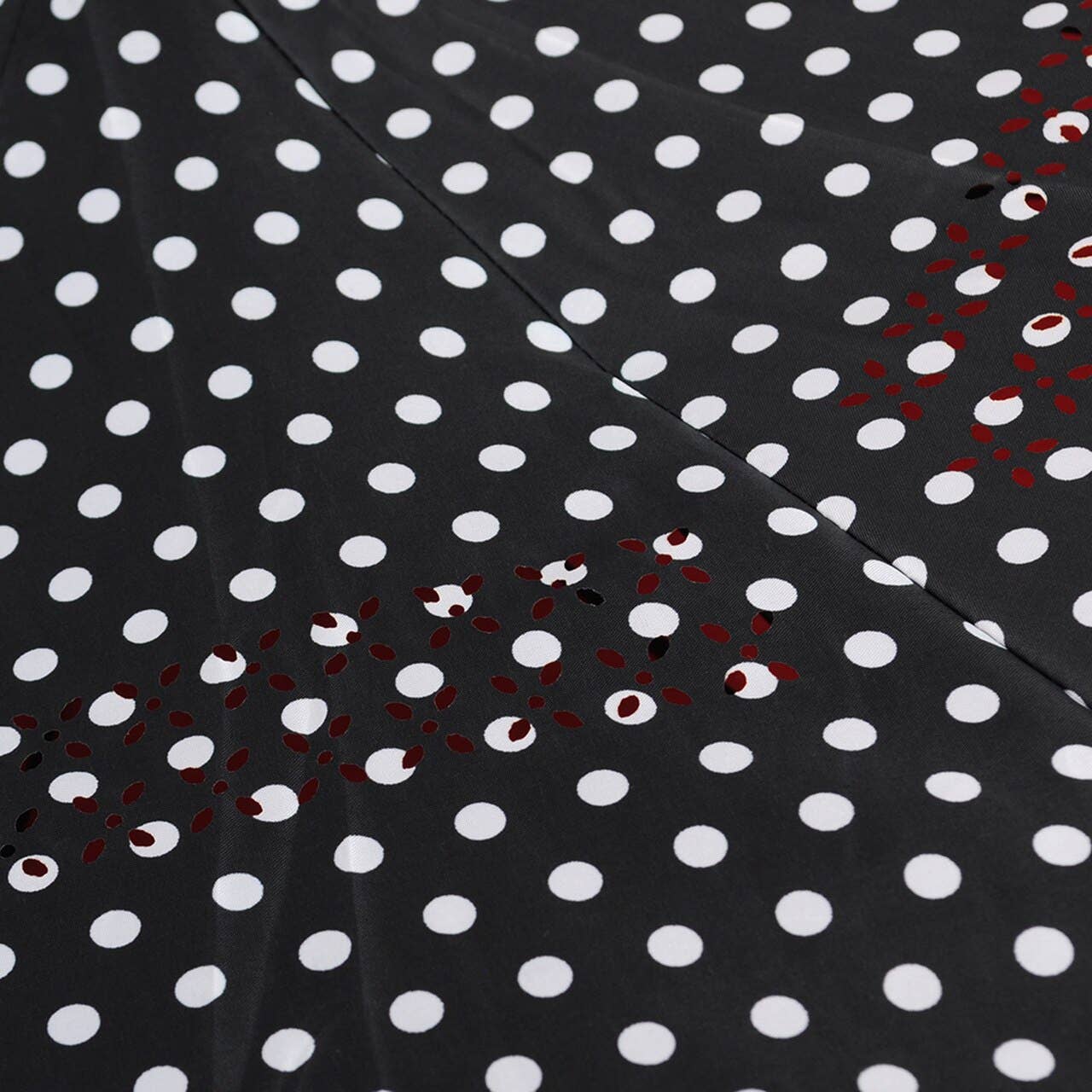 Polka Dot  Double Layer Inverted Umbrella