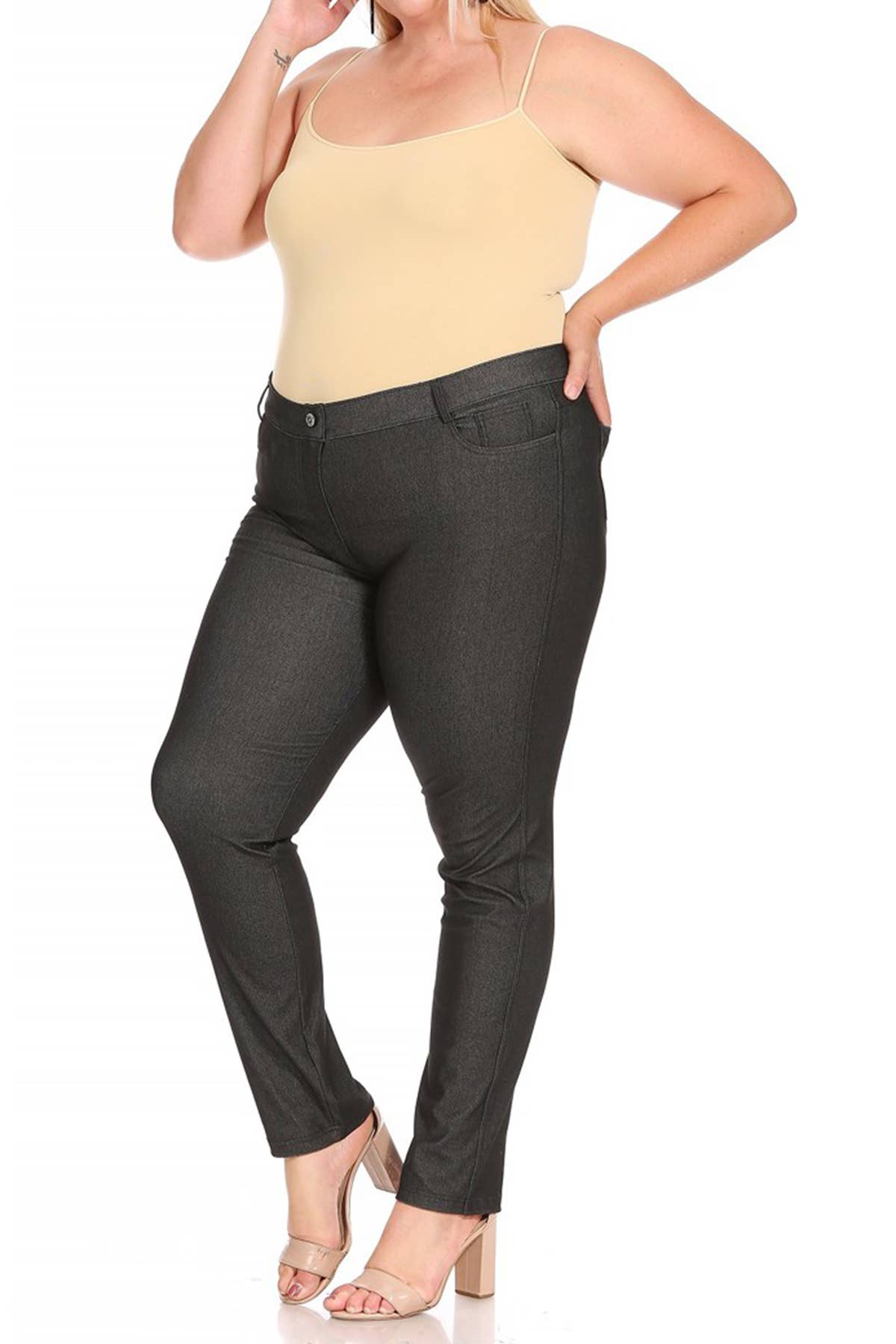 Women's Plus Size Comfy Slim Jeggings