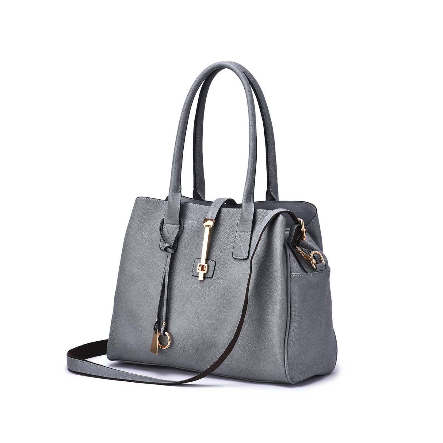 Jasmine Structured 3-Compartment Satchel