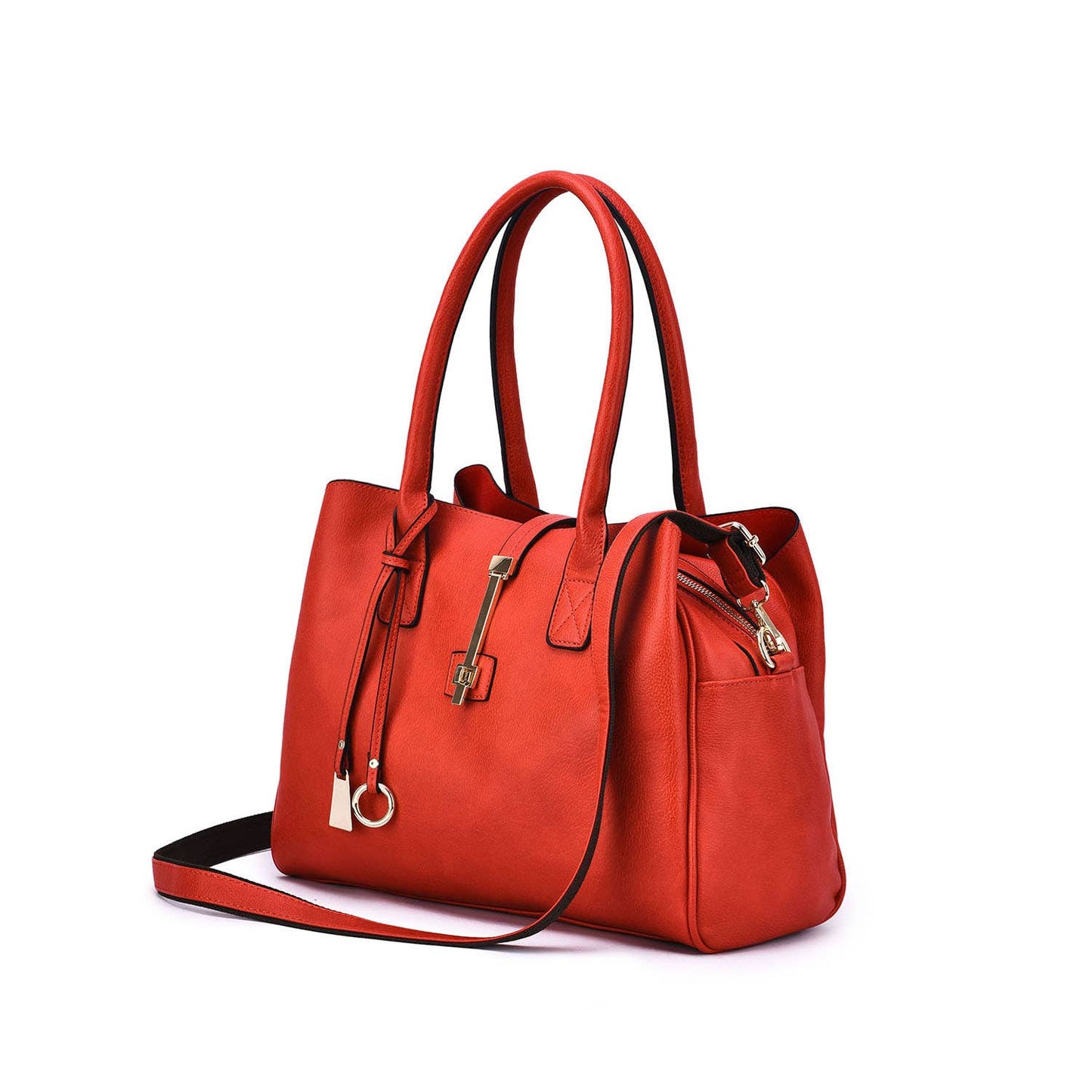 Jasmine Structured 3-Compartment Satchel