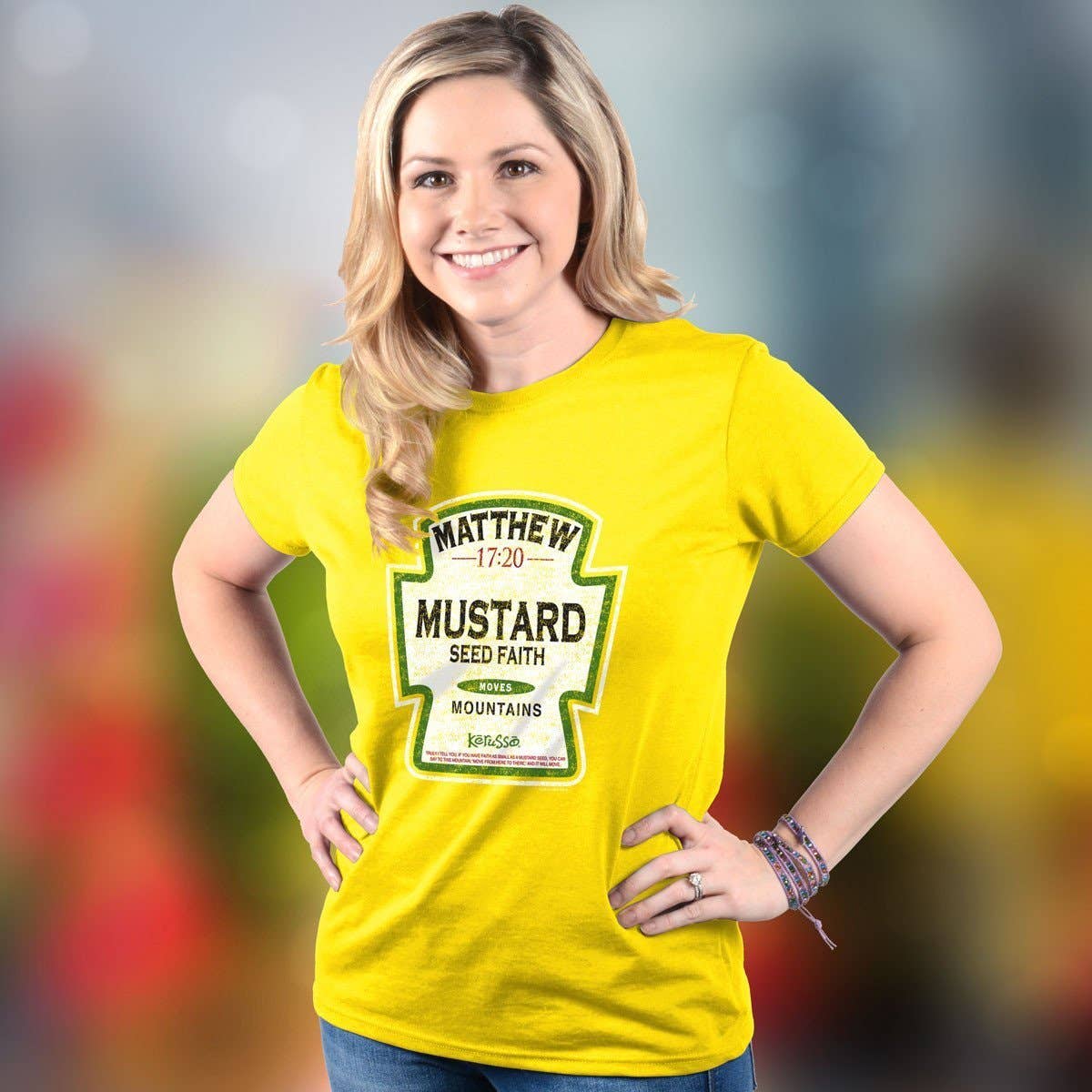 Kerusso Christian T-Shirt Mustard