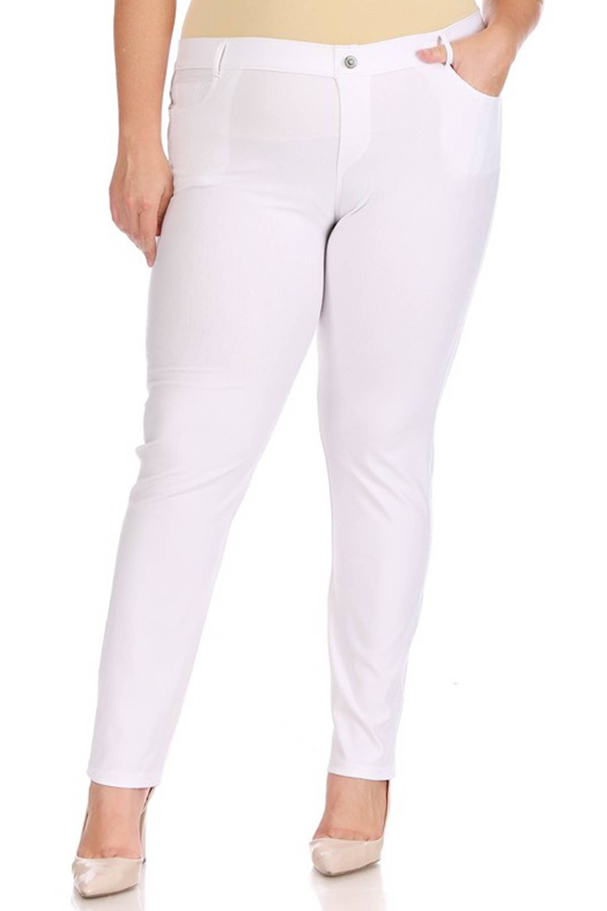 Women's Plus Size Comfy Slim Jeggings