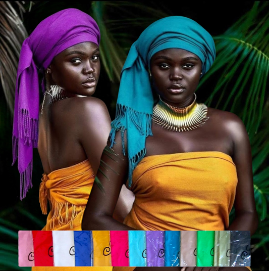 Solid Pashmina Scarf /Shawl/Head Wraps