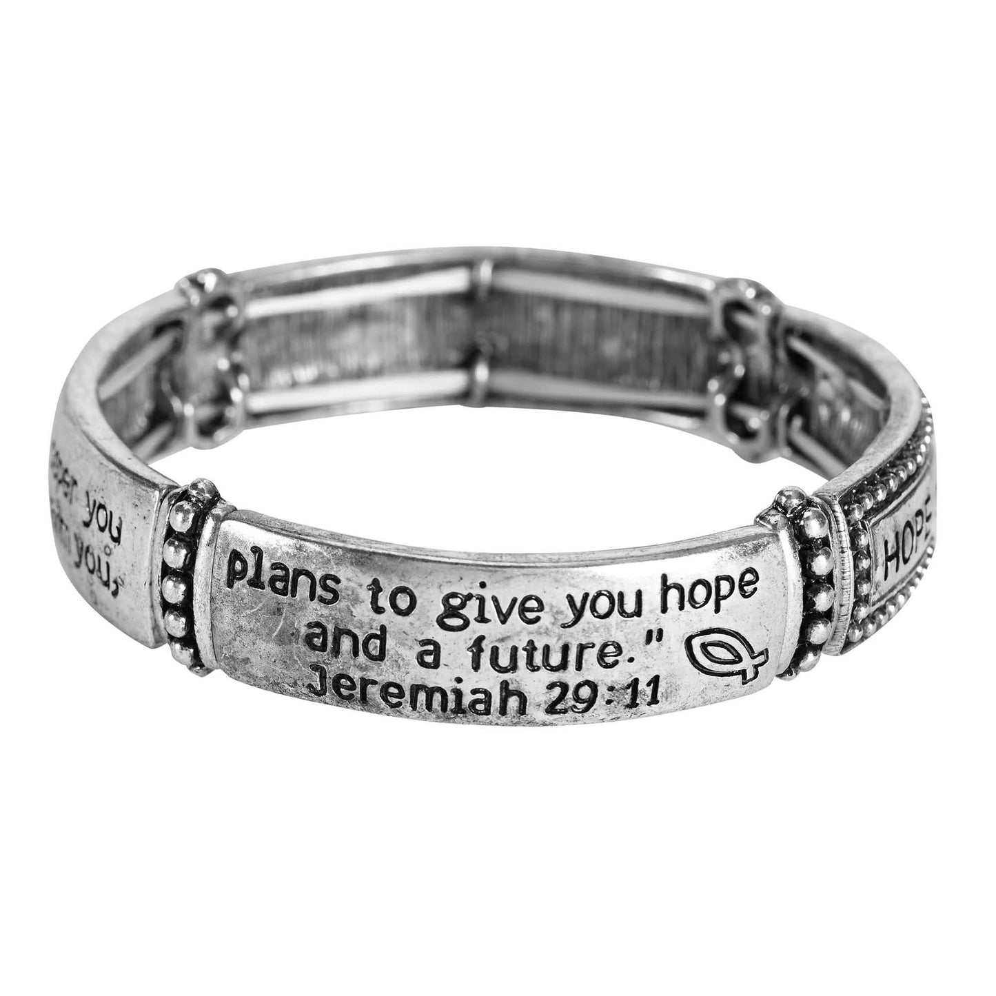 Stretch Bracelet Jeremiah 29:11 Tile