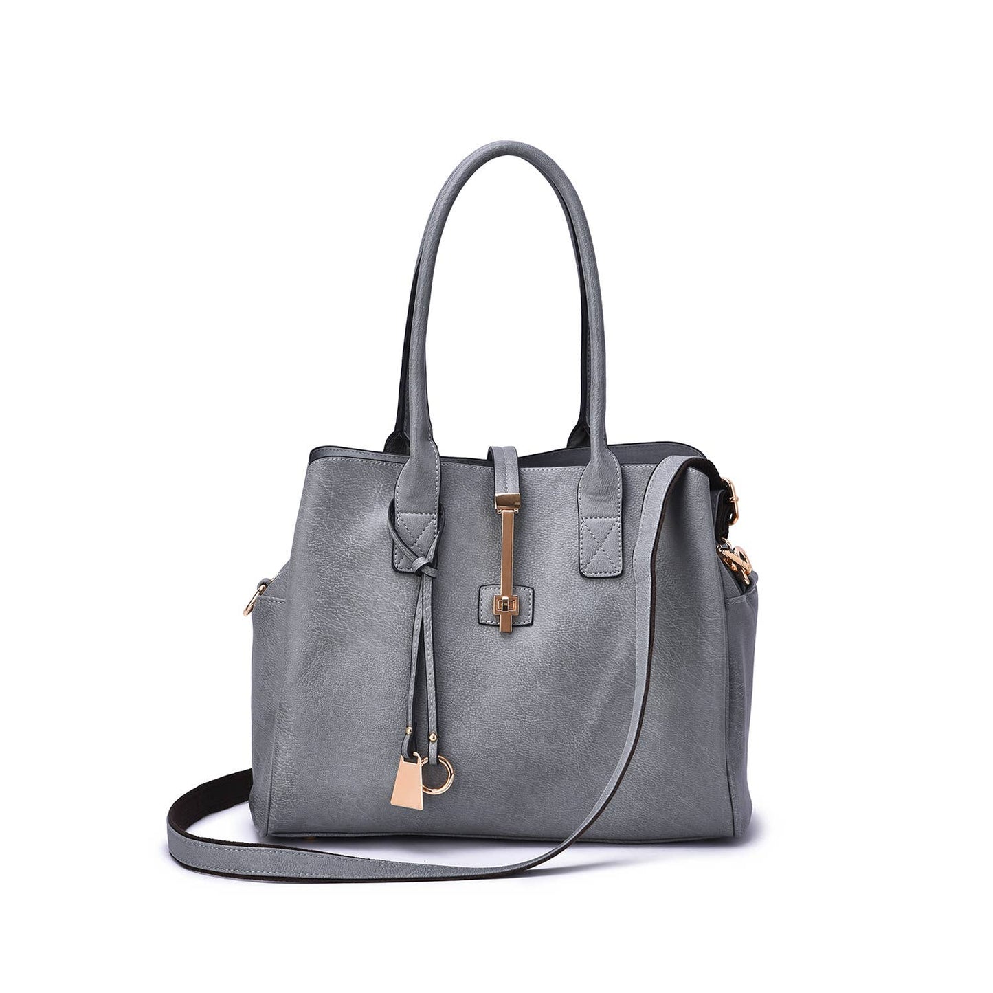 Jasmine Structured 3-Compartment Satchel