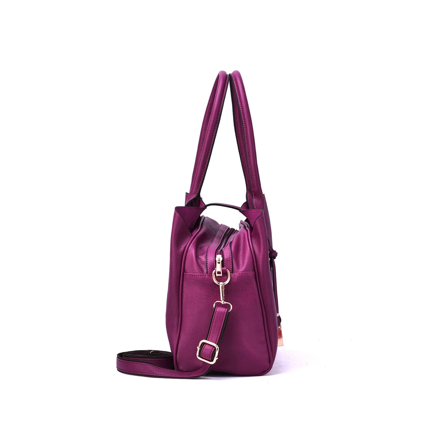 Jasmine Structured 3-Compartment Satchel