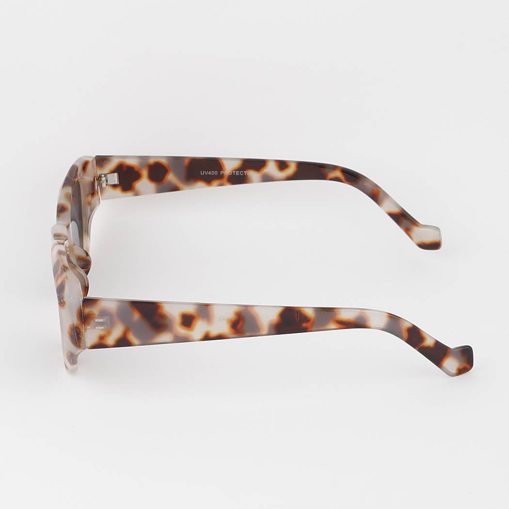 Geometric Cateye Sunglasses