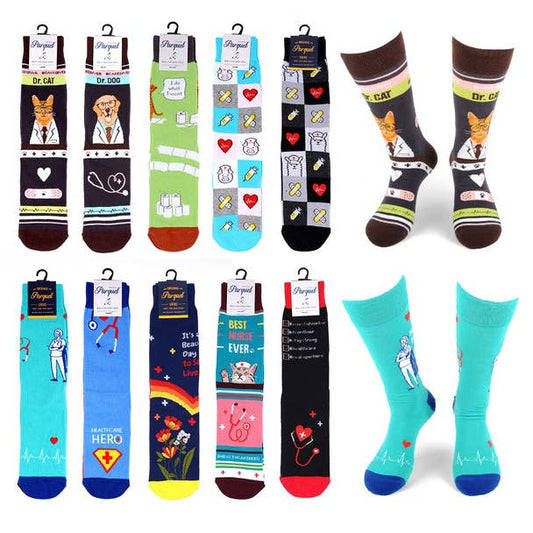 Men's Health Care Hero Socks