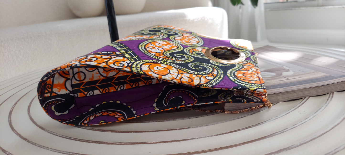 Multi-toned Pocketbook / Clutch Purse