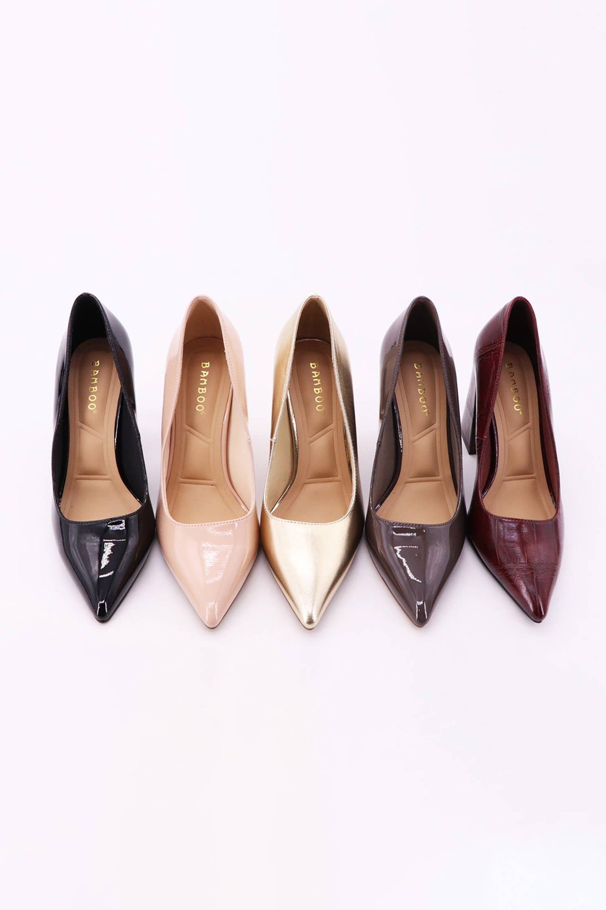 Block Heel Pumps