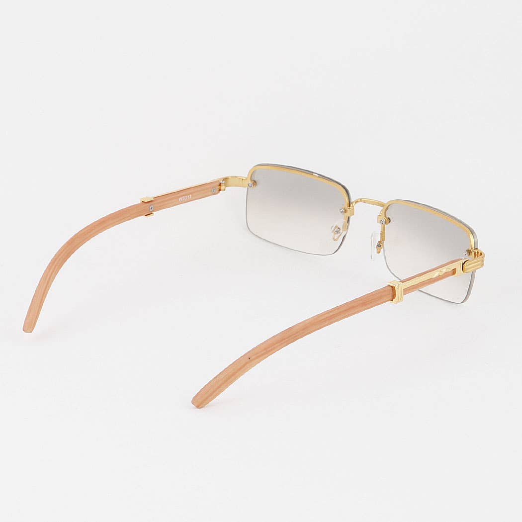 Rimless Pillar Sunglasses