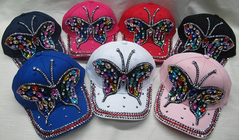 Rhinestone Fashion Baseball Cap