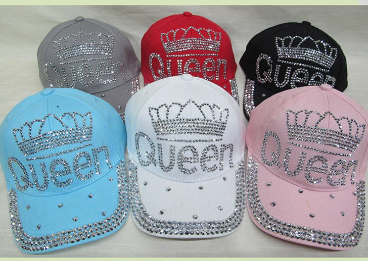 Rhinestone Fashion Baseball Cap