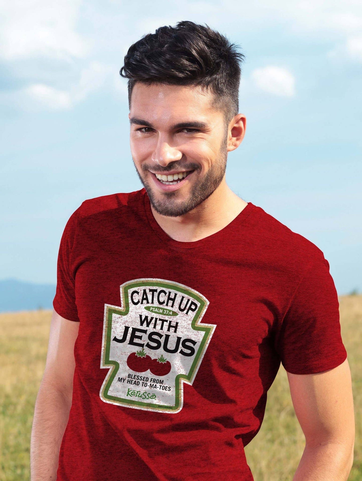 Kerusso Christian T-Shirt Catch Up