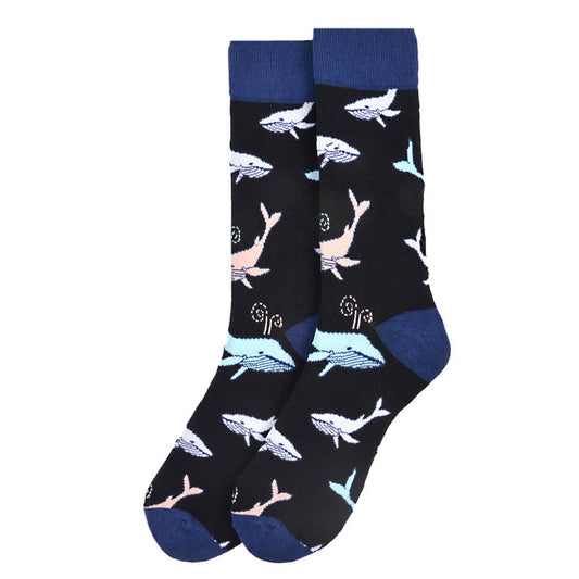 Men's Whale Novelty Socks