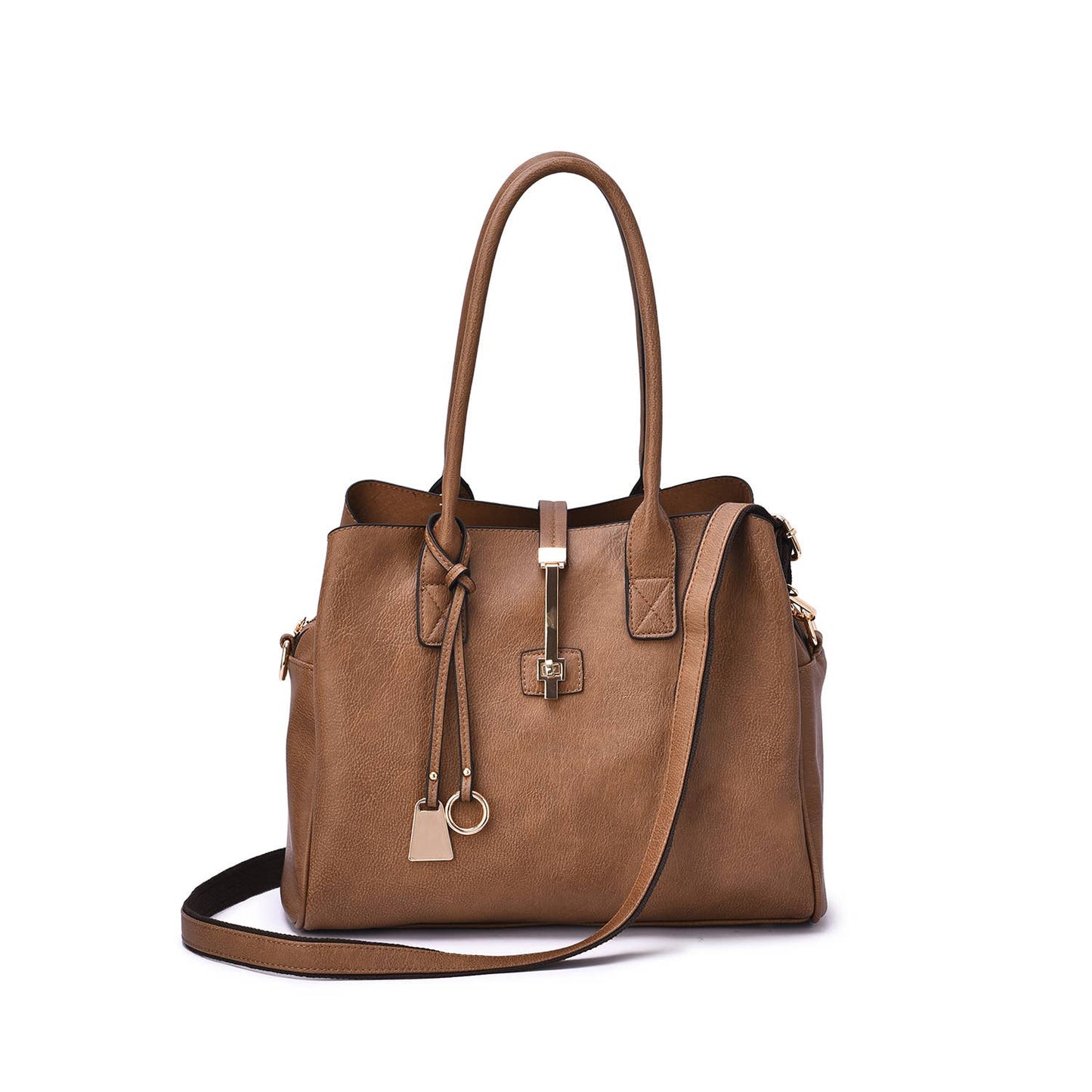 Jasmine Structured 3-Compartment Satchel