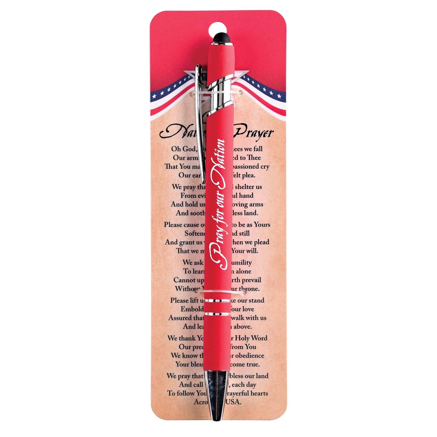 Pen Pray For Our Nation Patriotic