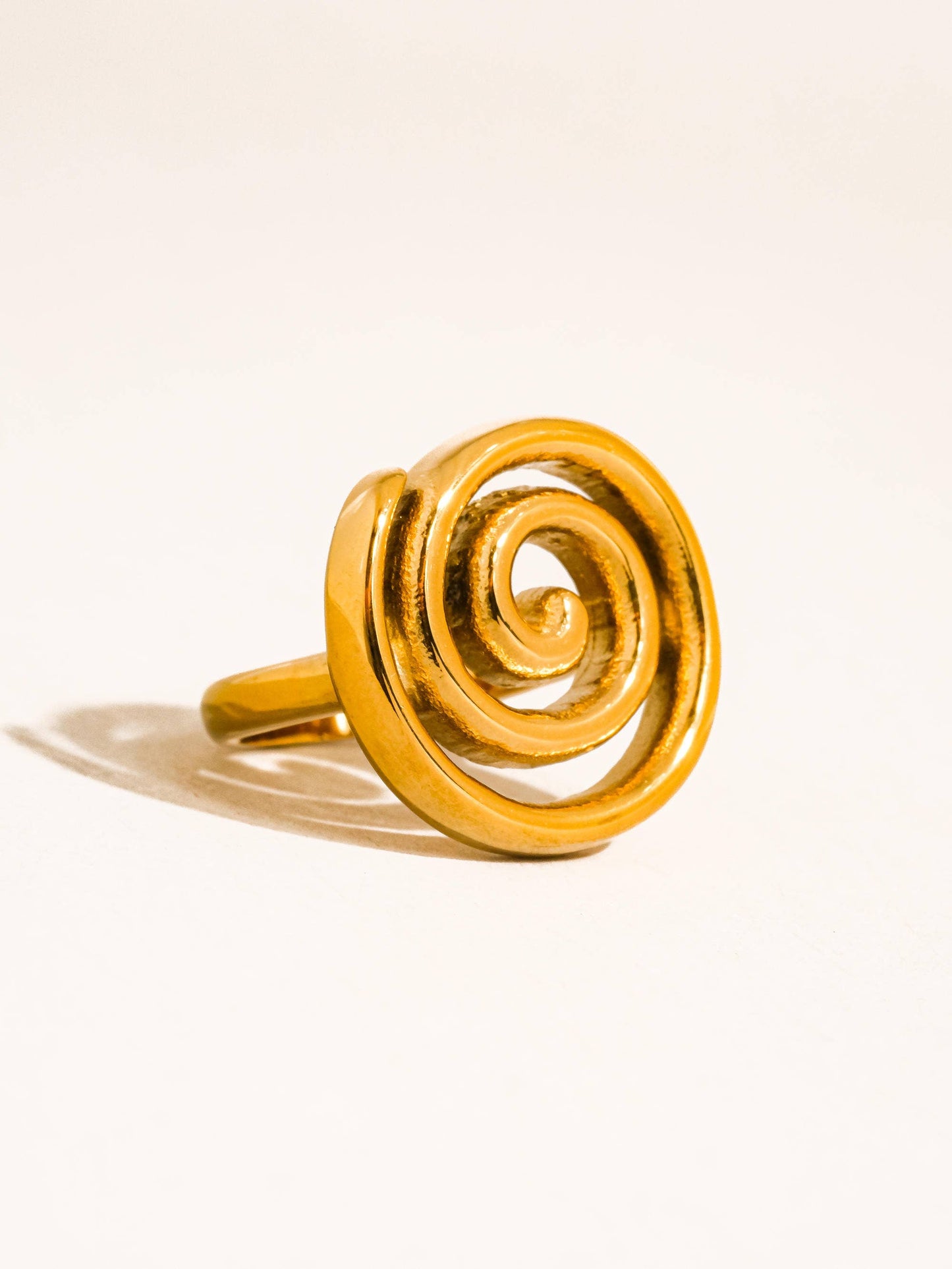 18K Gold Non-Tarnish Statement Rings