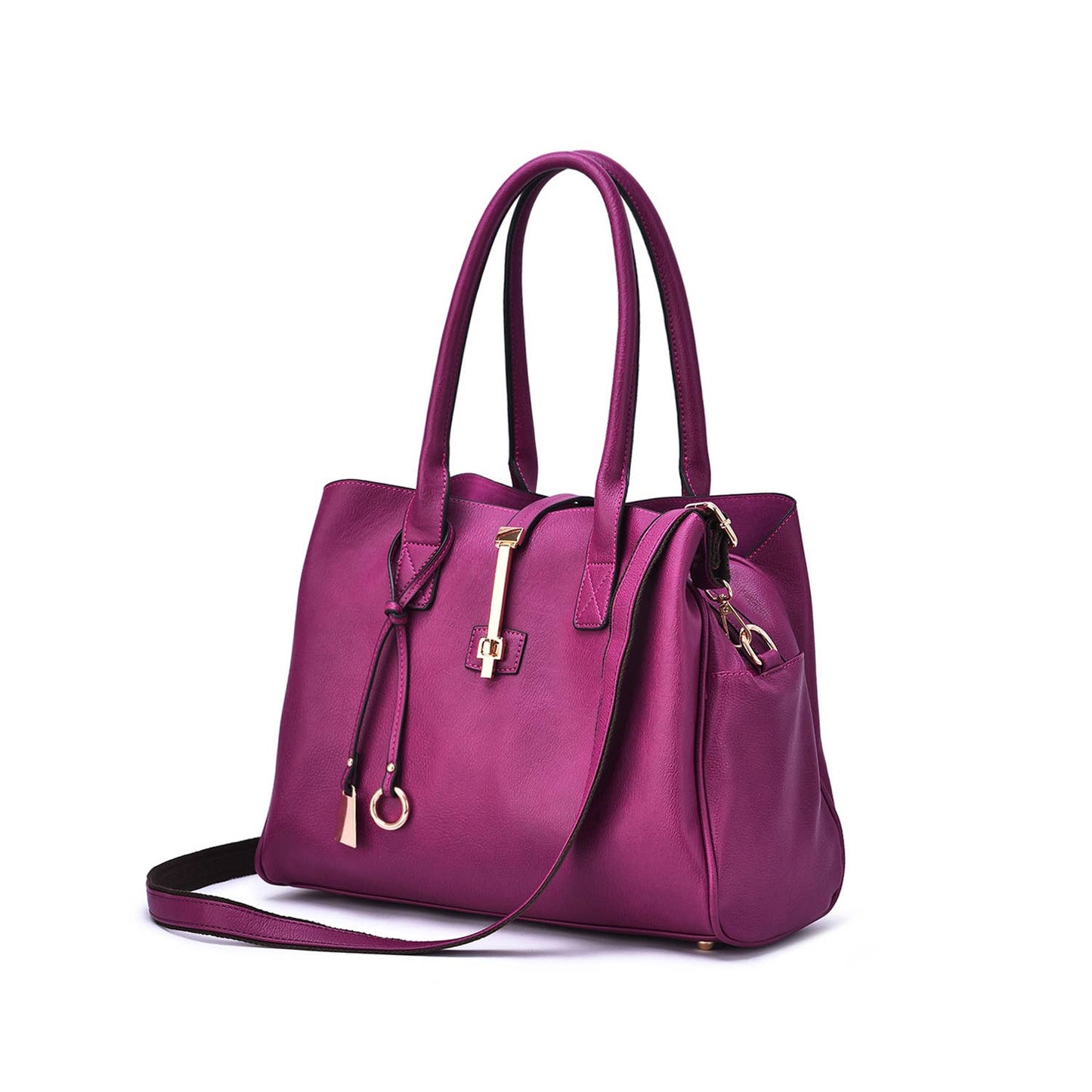 Jasmine Structured 3-Compartment Satchel