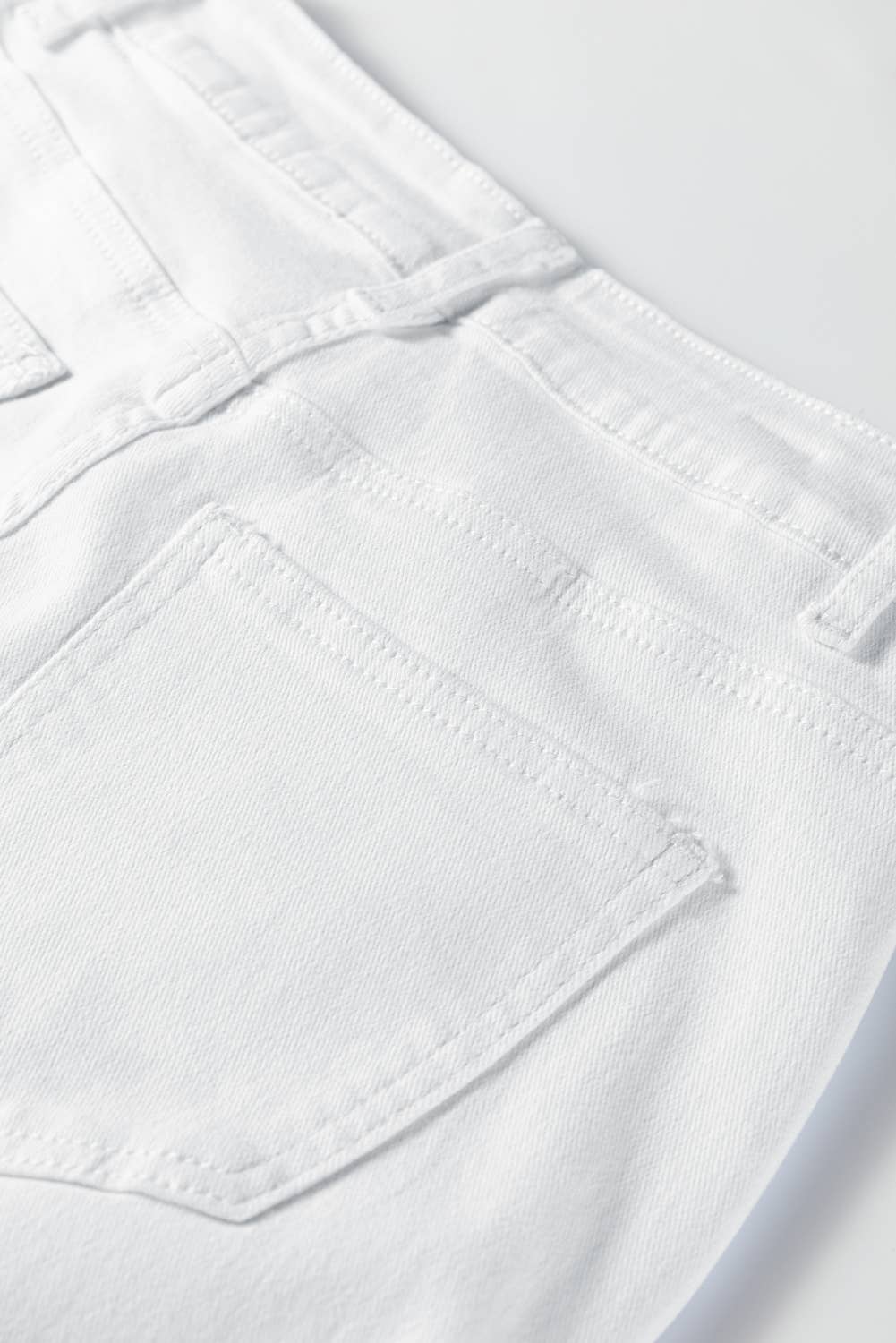 Charming Bow Detail Straight Leg Jeans