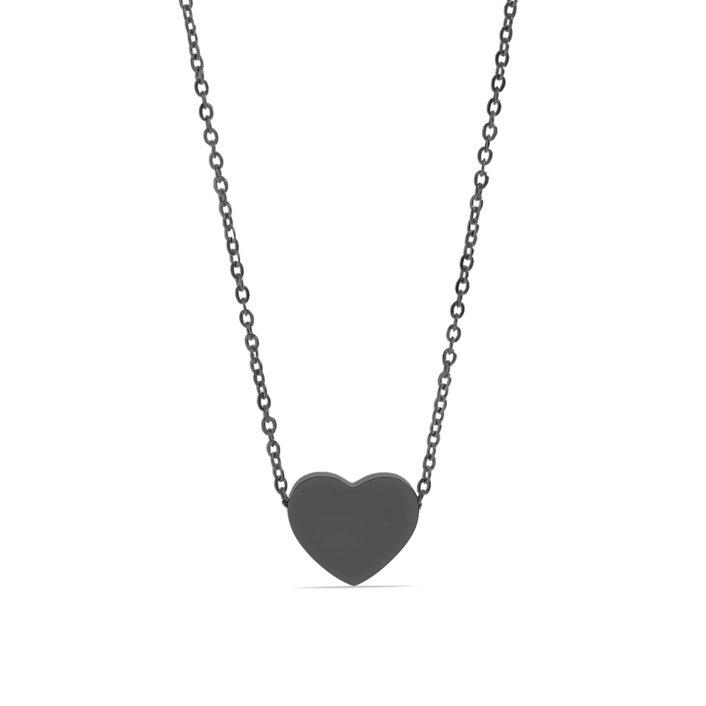 Blank Heart Necklace - Engravable
