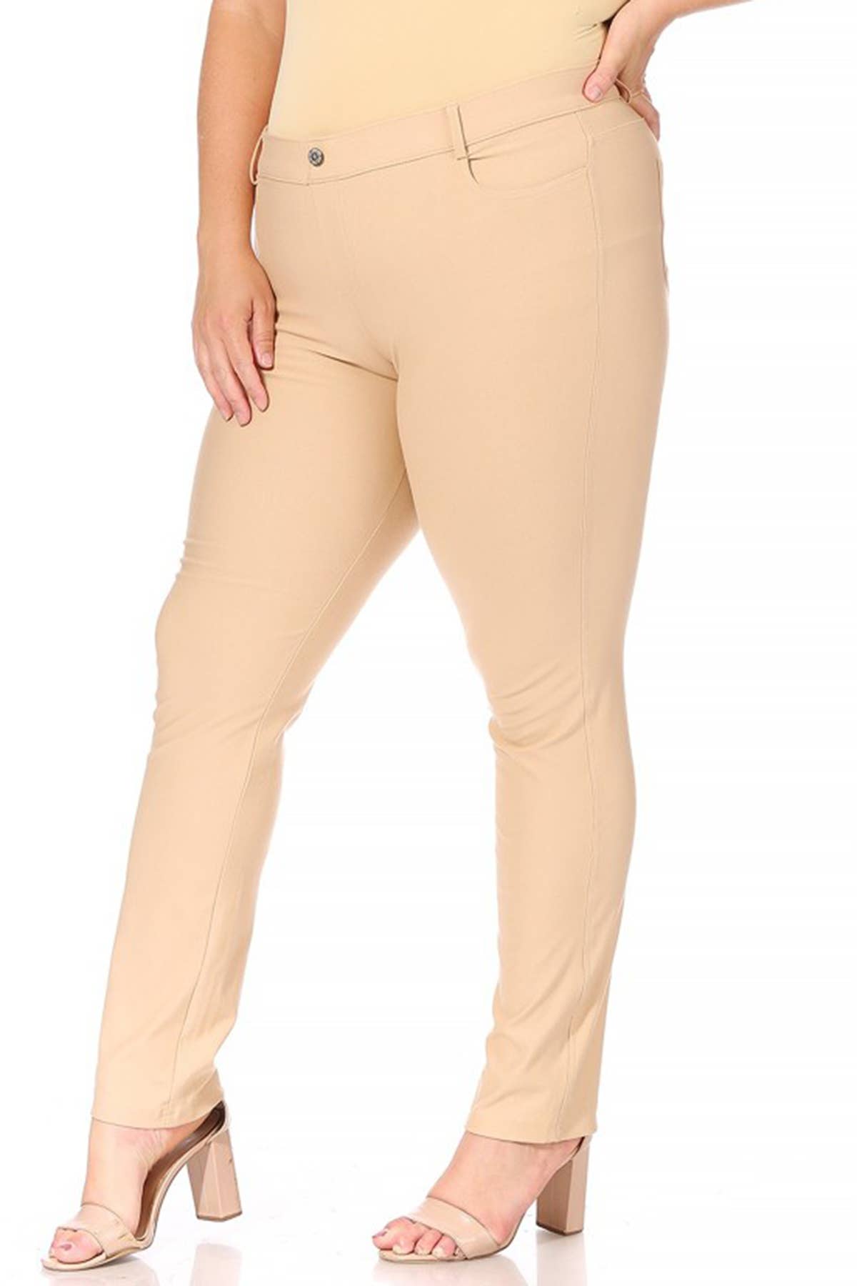 Women's Plus Size Comfy Slim Jeggings