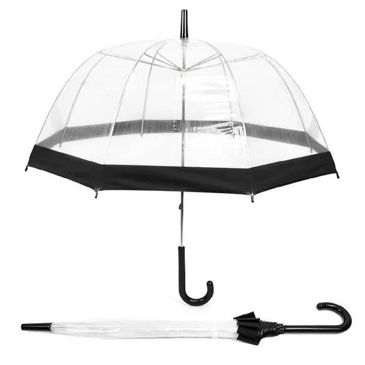 See-Thru-Bubble Wind-Resistant Premium Clear Umbrella-UC18