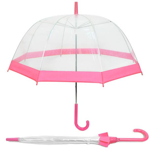 See-Thru-Bubble Wind-Resistant Premium Clear Umbrella-UC18