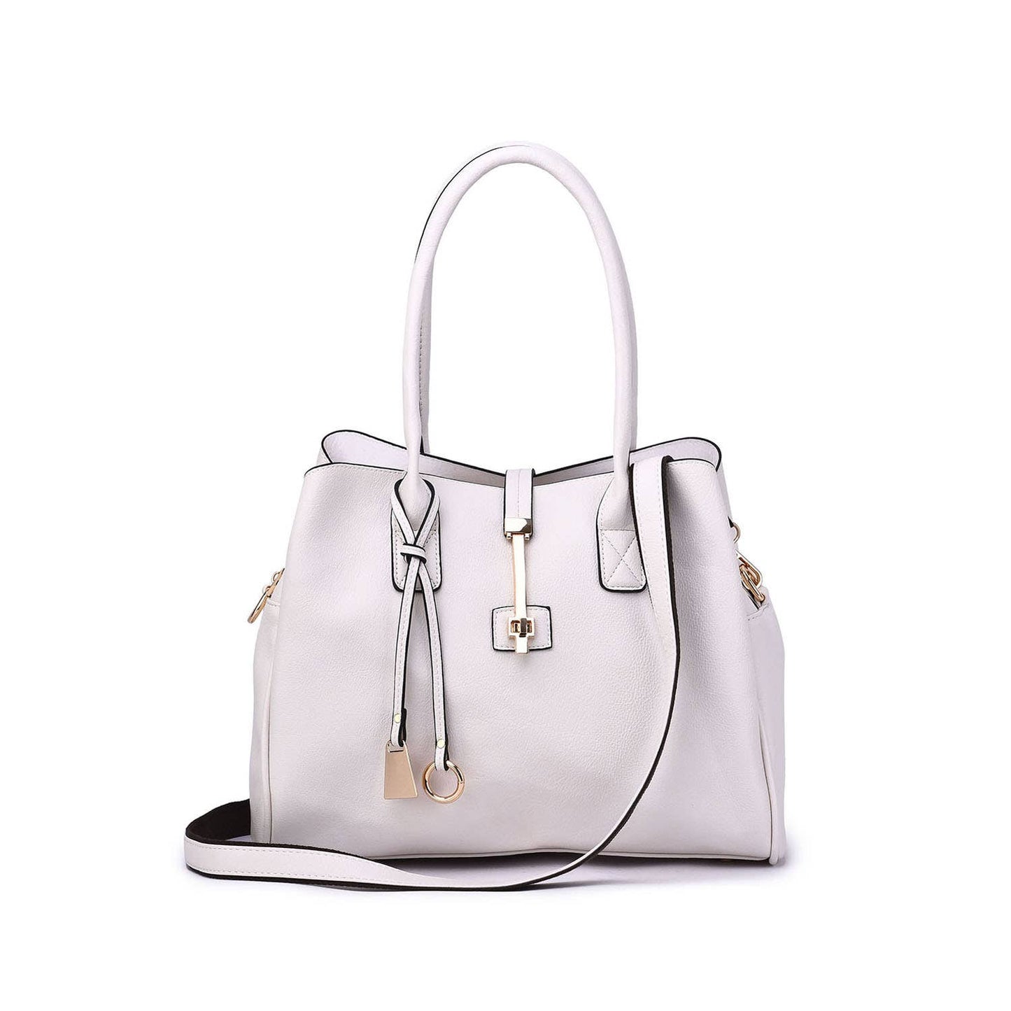 Jasmine Structured 3-Compartment Satchel