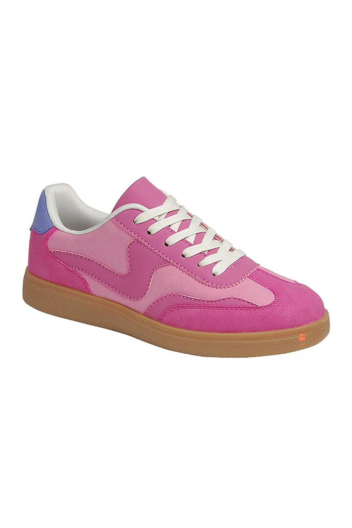 Leopard/Gold Lace Up Womens Sneaker