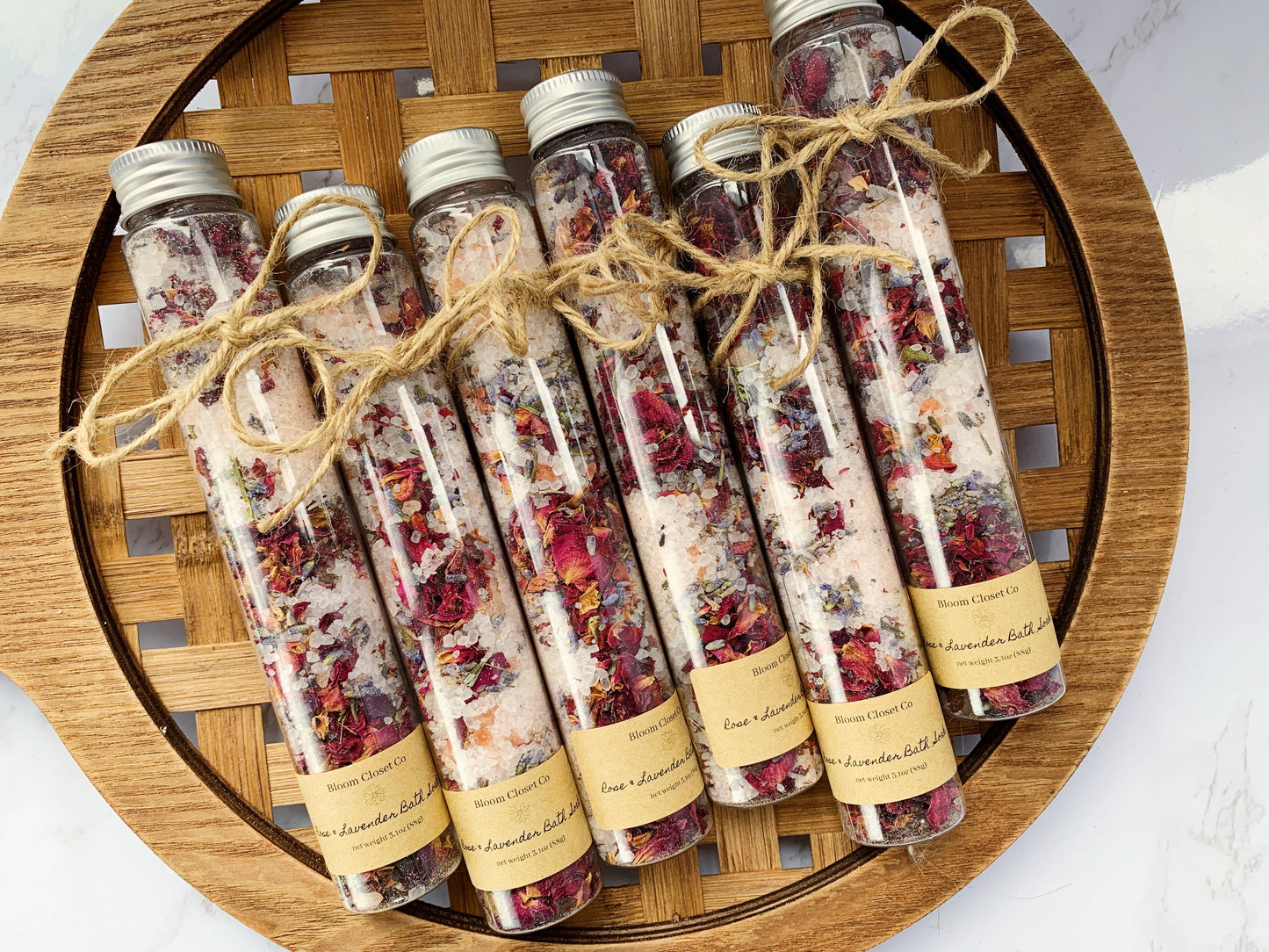 Large Test Tube Bath Salts